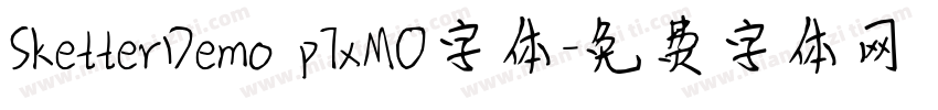 SketterDemo p7xMO字体字体转换